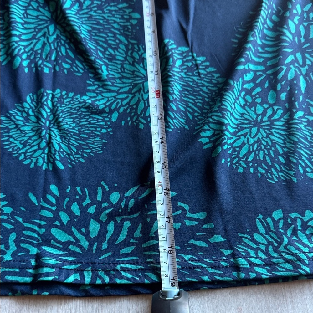 Buckhead Betties NWT Floral Patterned Skirt - Blue and Green $15 - Picture 6 of 8